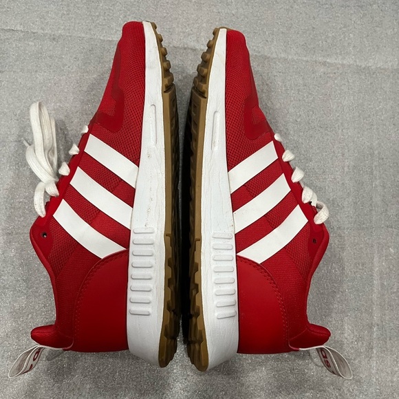 [US8.5] Adidas Women Originals MULTIX Everyday Sneakers Scarlet Cloud White - Picture 6 of 8